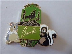 Disney Trading Pins  122652 DSSH - Bambi 75th Anniversary Release - Family group