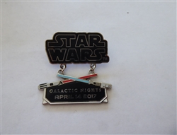 Disney Trading Pin 122672 Star Wars Galactic Nights 2017