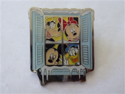 Disney Trading Pin  122717 Fab 4 Winter Window