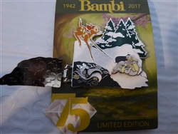 Disney Trading Pin  123168 Bambi - 75th Anniversary - Characters in Snow