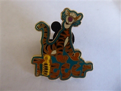 Disney Trading Pins  12394 DLR - Character Name Pin (Tigger) Free D