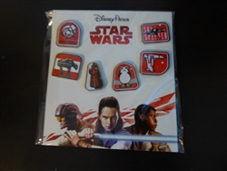 Disney Trading Pin 124074 Star Wars: The Last Jedi Pin Set