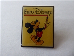 Disney Trading Pin 1241     Euro Disney Mickey Signature