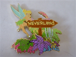 Disney Trading Pin 124103 DSSH - Sign Post Series - Neverland - Tinker Bell