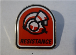 Disney Trading Pin 124272 Star Wars: The Last Jedi Booster Pin Set - Resistance pilot helmet only