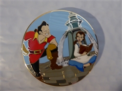 Disney Trading Pin 124440 ACME/HotArt - Belle and Gaston - Fountain