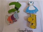 Disney Trading Pins 124731 Alice in Wonderland Icons (4 pins)