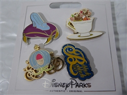 Disney Trading Pin 124855 Cinderella Icons (4 pins)