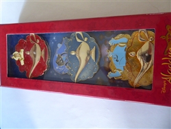 Disney Trading Pins 125000 Aladdin 25th Anniversary Collection - Three Wishes Box Set