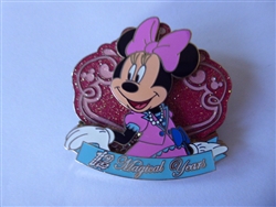 Disney Trading Pin 125144     HKDL - 12 Magical Years - 12th Anniversary - Minnie