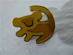 Disney Trading Pin 125388 The Lion King Icons (4 pins) - Simba Symbol only