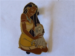 Disney Trading Pin 125562 WDI - Heroines and Dogs - Pocahontas and Percy Artist Proof