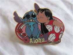 Disney Trading Pins 12571: Disney Store - Lilo Kissing Stitch (Aloha)