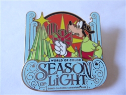 Disney Trading Pin 125729 DCA - World of Color - Season of Light logo pin