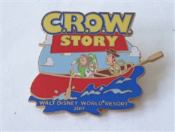 Disney Trading Pin 125922 WDW - 2017 Canoe Races Of the World (C.R.O.W.) Pin - (Toy Story Theme)