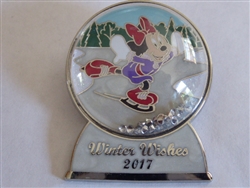 Disney Trading Pin  125925 Winter Wishes 2017 Snow Globe - Minnie Mouse