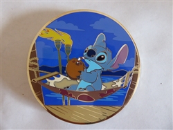 Disney Trading Pins 126103 ACME/HotArt - Golden Magic Series - Stitch Drinking in the Hammock