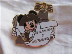 Disney Trading Pin 12630: 12 Months of Magic - Mickey Declaration of Independence