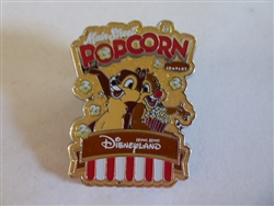 Disney Trading Pin 126394 HKDL - Popcorn and Pretzel Mystery Collection - Chip and Dale