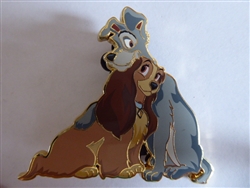 Disney Trading Pin 126440 ACME/Hot Art - Happy and Carefree Series: A Sweet Moment - Lady and Tramp