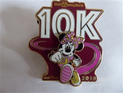 Disney Trading Pin 126556 WDW - runDisney Marathon Weekend 2018 - 25th Anniversary - 10K Event Pin