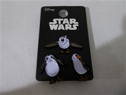 Disney Trading Pins  126733 Box Lunch - Star Wars - Porg Enamel Pin Set
