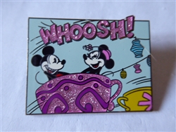 Disney Trading Pin 126755 Whoosh - Tea Cups - Mickey and Minnie