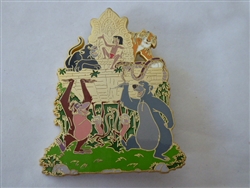 Disney Trading Pin 126868 WDI Jungle Book 50th Anniversary Jumbo - Mowgli Throne