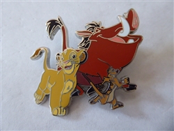 Disney Trading Pin  126945 DLP - Simba, Timon and Pumbaa OE