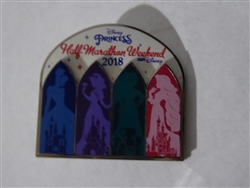 Disney Trading Pins 127263 runDisney - Princess Half Marathon Weekend 2018 - Logo