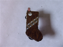 Disney Trading Pin   127317 Star Wars Stockings Four Pin Set - Chewbacca ONLY