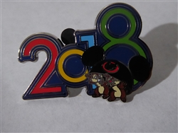 Disney Trading Pin  127737 Disney Parks Mystery Pin Set 2018 - Chip and Dale