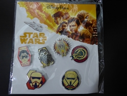 Disney Trading Pin 127756 Star Wars: SOLO 6 Pin Booster Pack