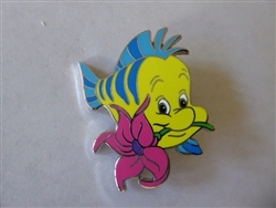 Disney Trading Pin 127966 DLP - Flounder with Flower