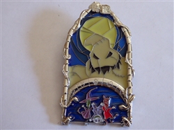 Disney Trading Pin 128159 DLR - Pin of the Month - Windows of Evil - Oogie Boogie