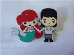Disney Trading Pin 128330 DLP - Cutie Couples - Ariel with Prince Eric