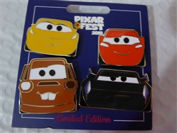 Disney Trading Pin  128361 DL - Pixar Fest 2018 - CARS 3 - 4 Pin Set