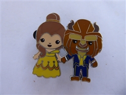 Disney Trading Pin  128470 DLP - Cutie Couples - Belle and Beast