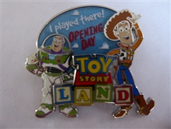 Disney Trading Pin 128615 WDW - Toy Story Land Opening Day