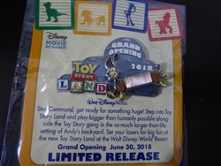 Disney Trading Pins 128690 DMR - 2018 Toy Story Land Grand Opening Commemorative - Limited Release