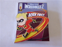 Disney Trading Pin 128718 DSSH - Incredibles 2 Release - Comic Book Cover - Dash