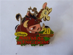 Disney Trading Pins  128765 WDW - Disney's Animal Kingdom 20th Anniversary Cast Pin