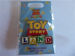 Disney Trading Pin 128830 Loungefly - Toy Story Land Grand Opening - Logo