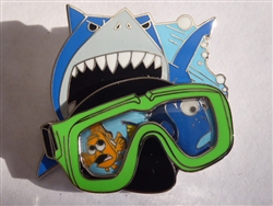 Disney Trading Pin  129378 WDW - Finding Nemo Celebrating 15 Years – Marlin, Dory and Bruce
