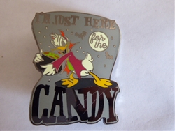 Disney Trading Pin 129453 Halloween 2018 - I'm Just Here for the Candy - Donald