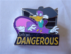 Disney Trading Pin 129492 DLR - Channel 28 - Song Set - Let's Get Dangerous ONLY