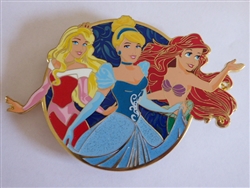 Disney Trading Pins 129599 ACME/HotArt - Golden Magic - All Stars - AURORA Cinderella ARIEL