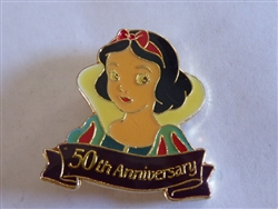 Disney Trading Pin 1296 DLR - Snow White 50th Anniversary