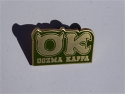 Disney Trading Pin 129867 DS - Monsters University Fraternity Set- Oozma Kappa