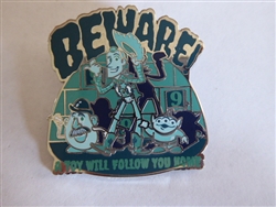 Disney Trading Pin 129948 Toy Story - Beware! A Toy Will Follow You Home